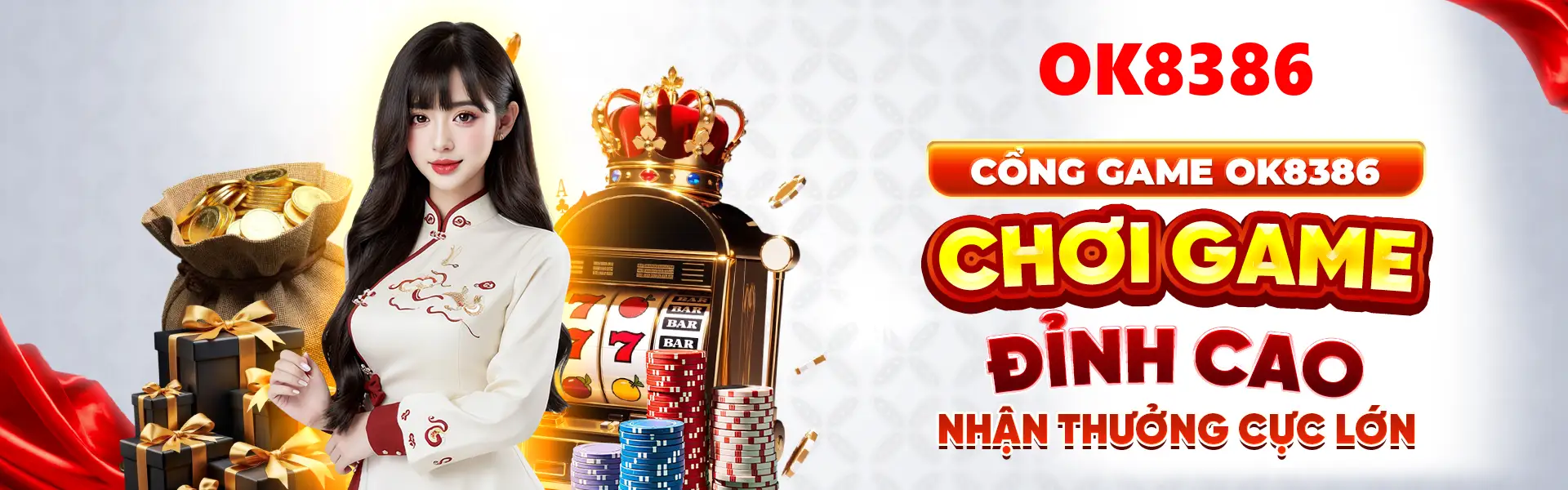 Banner giới thiệu thương hiệu Ok8386